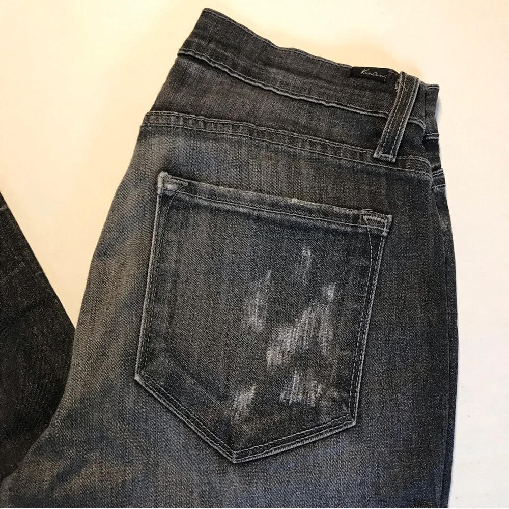 Kancan Mid-Rise Ankle Skinny Stretch Jeans In Aetius Sz 27.